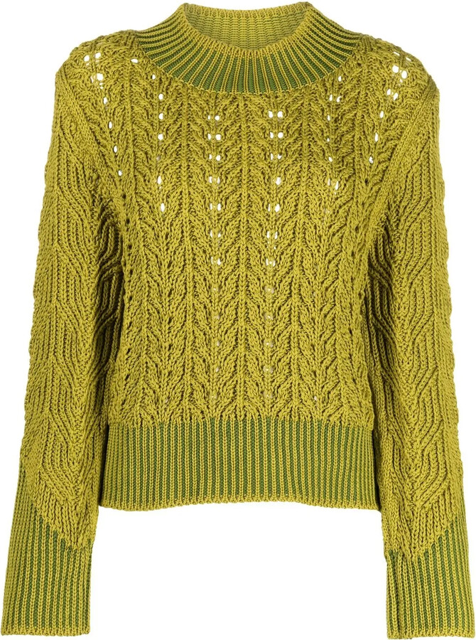 Paula Canovas Del Vas Cable-Knit Jumper