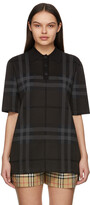 Thumbnail for your product : Burberry Grey Check Short Sleeve Polo