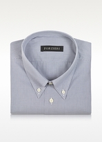 Thumbnail for your product : Forzieri Gray Micro Check Cotton Dress Shirt