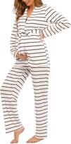 Thumbnail for your product : Savi Mom Riviera Tank, Pants & Robe Maternity Set