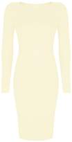 Thumbnail for your product : VIP Womens Long Sleeved Scoop Neck Midi Dress (Aqa) (4/6 (uk), )