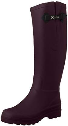 Aigle Women's Aiglentine Wellington Boots - Aubergine, 7.5 UK