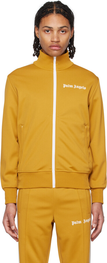 Palm Angels Yellow Classic Track Jacket - ShopStyle