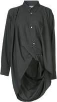 Thumbnail for your product : Yohji Yamamoto Pre-Owned long-sleeve asymmetric shirt