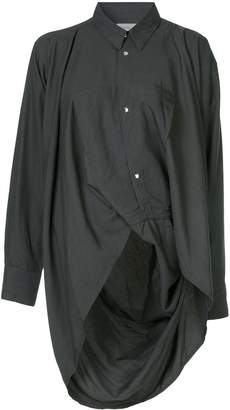 Yohji Yamamoto Pre-Owned long-sleeve asymmetric shirt