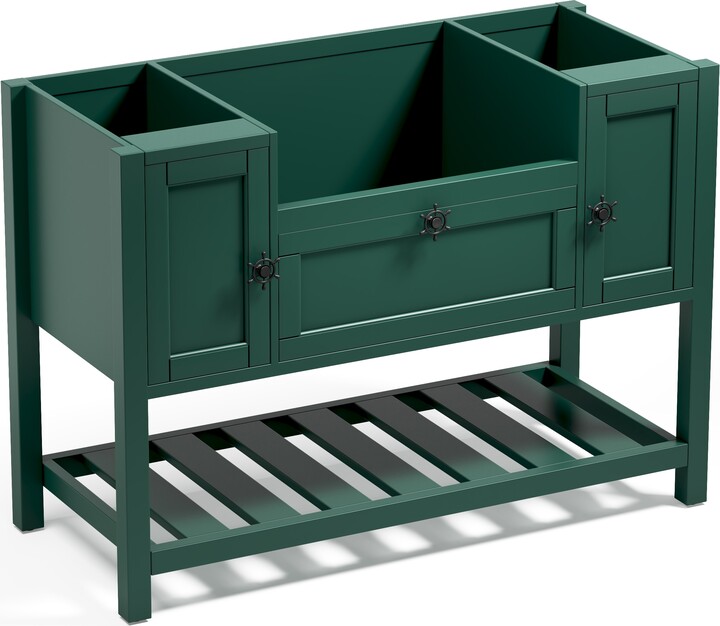 RASOO Solid Wood Bathroom Vanity without Tops, SoftClosing Doors, WaterResistant ShopStyle