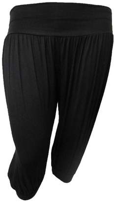 Xclusive Collection Womens Plus Size 3/4 Harem Trousers Womens 3/4 Hareem Baggy Trousers (16/18, )