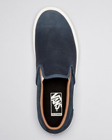 Thumbnail for your product : Vans Classic Leather Slip On Sneakers