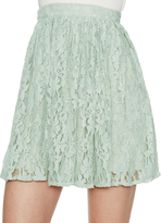 Thumbnail for your product : Lace Pleated Skirt