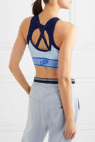 Thumbnail for your product : Swell LNDR Stretch-jersey Sports Bra - Navy