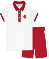 Thumbnail for your product : Moncler Enfant Polo Shirt And Shorts Set