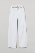 Thumbnail for your product : H&M Wide High Waist Jeans