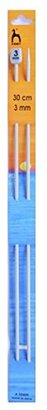 Pony Single Ended Classic Knitting Pins, Multi-Colour, 4.5 x 4.2 x 34 cm