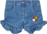 Thumbnail for your product : Bape Kids Baby Milo® denim shorts