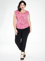 Thumbnail for your product : IGIGI Becky Tank Plus Size Top in Fuchsia Cachemire