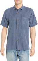 Thumbnail for your product : Tommy Bahama Dimensional Diamond Silk Sport Shirt