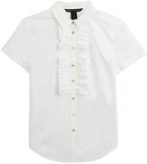 Thumbnail for your product : Marc by Marc Jacobs Cotton Blouse with Ruffles