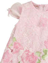 Thumbnail for your product : Miss Blumarine Organza Lace & Cotton Jersey Dress