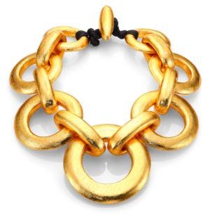 Josie Natori Oversized Link Necklace