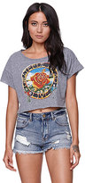 Thumbnail for your product : Junk Food 1415 Junk Food Grateful Dead Cropped T-Shirt