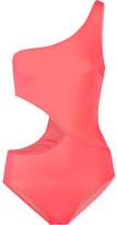 Thumbnail for your product : Solid & Striped The Claudia One-Shoulder Cutout Swimsuit