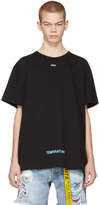 Thumbnail for your product : Off-White Black Diagonal Temperature T-Shirt