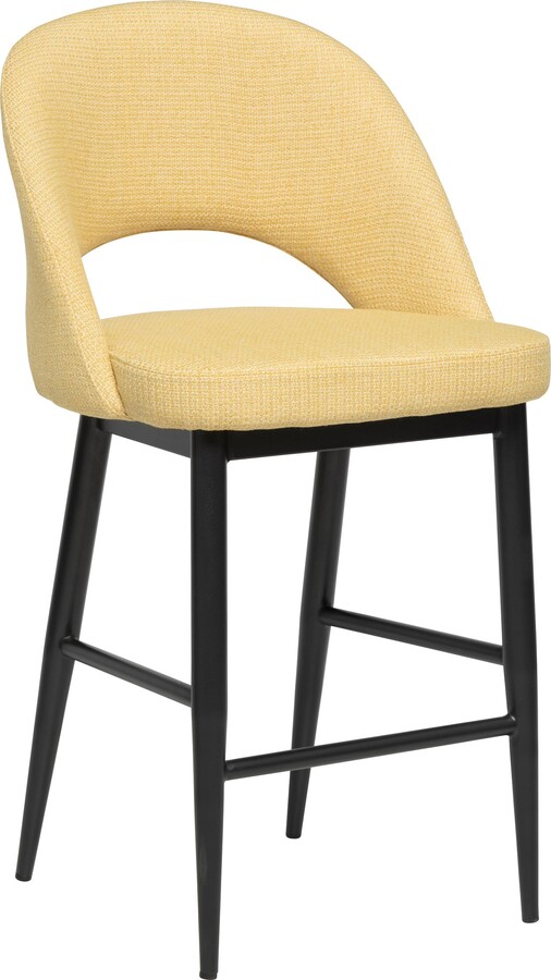 Elite Living Coco MidCentury Modern Chenille Upholstered Bar/Counter