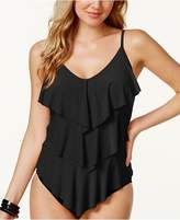 Thumbnail for your product : Magicsuit Rita Tiered-Ruffle Tankini Top