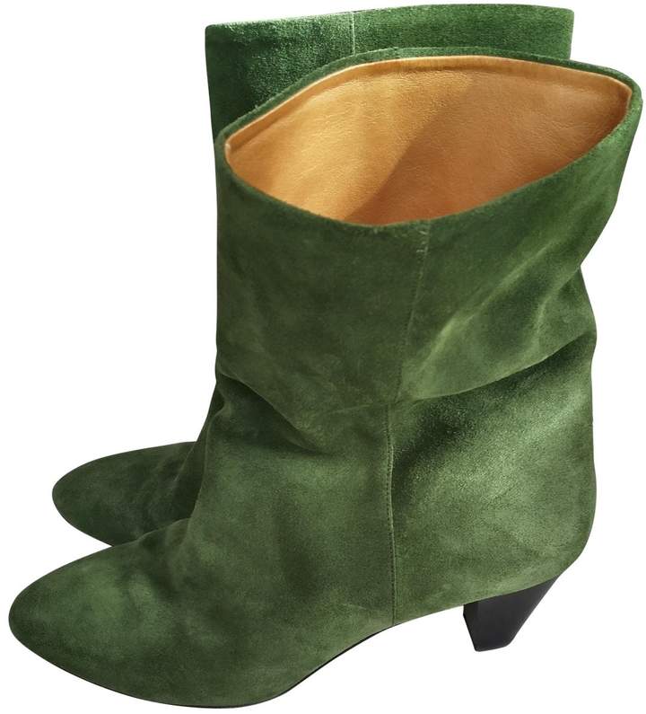isabel marant green boots