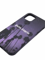 Thumbnail for your product : Palm Angels Stars and Palms print iPhone 12 Pro case