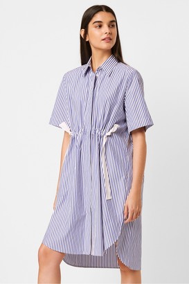 French Connection Elna Stripe Shirt Dress