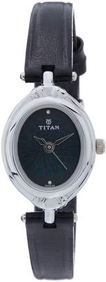 Titan Analog Black Dial Women's Watch - 2538SL01