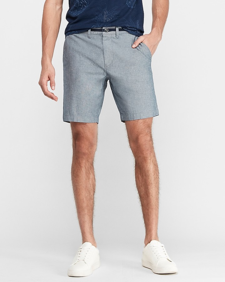 express mens jean shorts