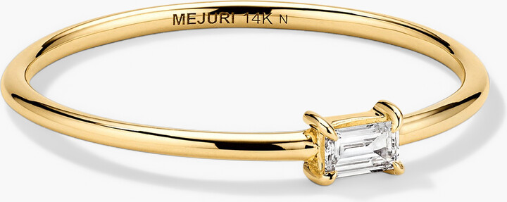 Mejuri Baguette Stacker Ring