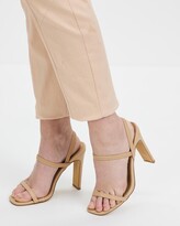 Thumbnail for your product : Spurr Women's Nude Heeled Sandals - Kiana Heels - Size 10 at The Iconic