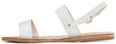 Thumbnail for your product : Ancient Greek Sandals White Leather Clio Sandals