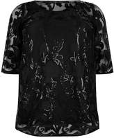 Thumbnail for your product : Marina Rinaldi Sequin Embellished Top