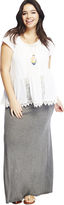 Thumbnail for your product : Wet Seal Foldover Knit Maxi Skirt