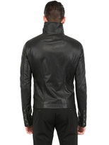 Thumbnail for your product : Rick Owens Bauhaus Leather Biker Jacket