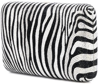 Judith Leiber Seamless zebra print clutch