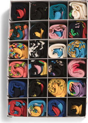 TJMAXX 24Pk The Beatles Collectors Socks Boxed Gift Set For Men, Cotton