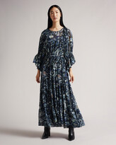 Thumbnail for your product : Ted Baker FIRELLA Oversized Midaxi Dress with Sash Tie