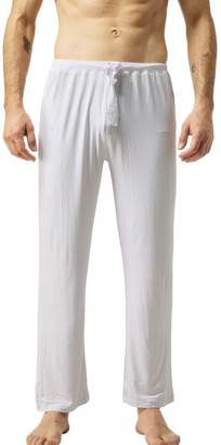 ZSHOW Men's Long Knit Pajama Lounge Sleep Pants Yoga Pants(,XL)