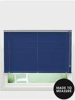 Thumbnail for your product : Made To Measure 25 Mm Aluminium Venetian Blinds - Dark Blue