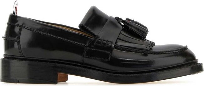 Thom Browne Thom Brown Fringe-Detailed Slip-On Loafers