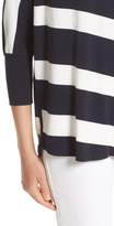 Thumbnail for your product : Lafayette 148 New York Stripe Sweater