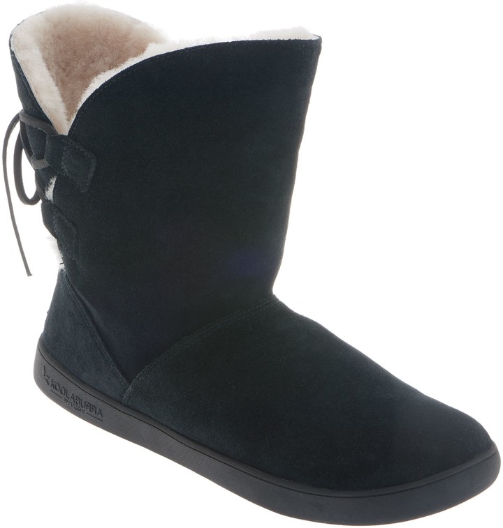 ugg tie back boot