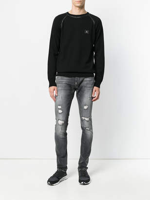 Philipp Plein distressed slim fit jeans