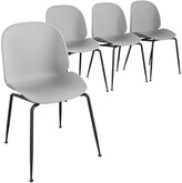 Thumbnail for your product : CosmoLiving by Cosmopolitan Aria Resin Dining Chairs 4Pk