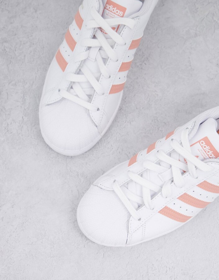 Adidas Superstars Pink | Shop the world's largest collection of fashion |  ShopStyle